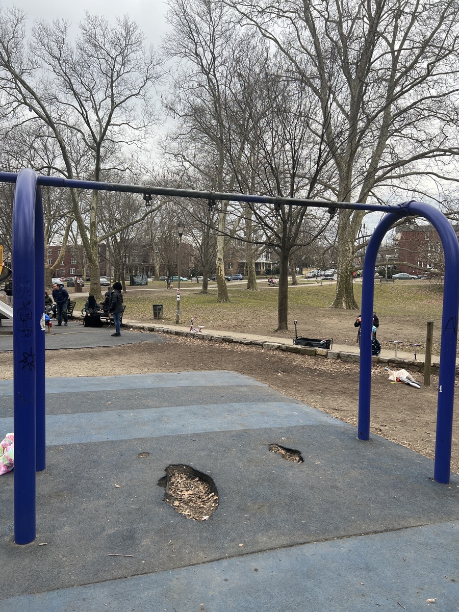 Photographic documentation of the work as submitted to the city's 311 record.