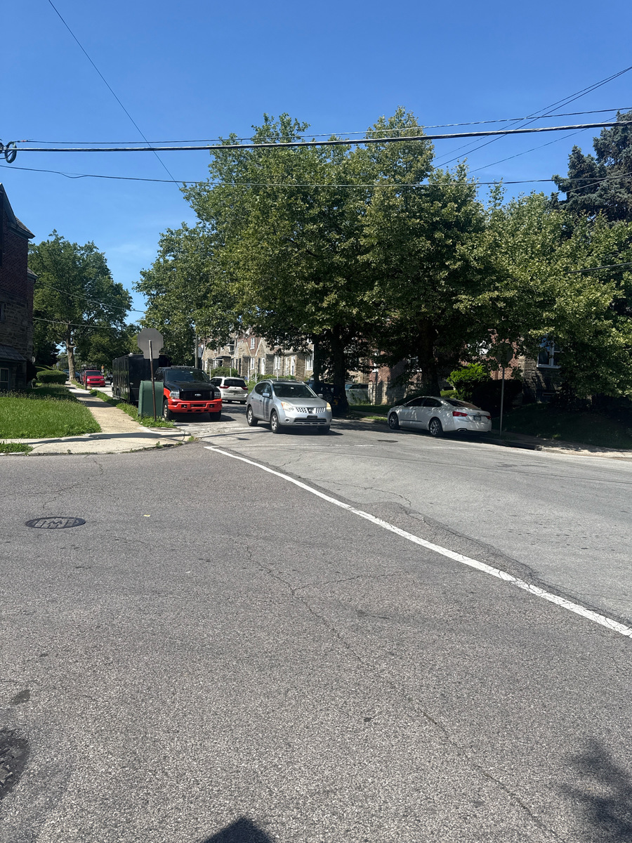 Photographic documentation of the work as submitted to the city's 311 record.