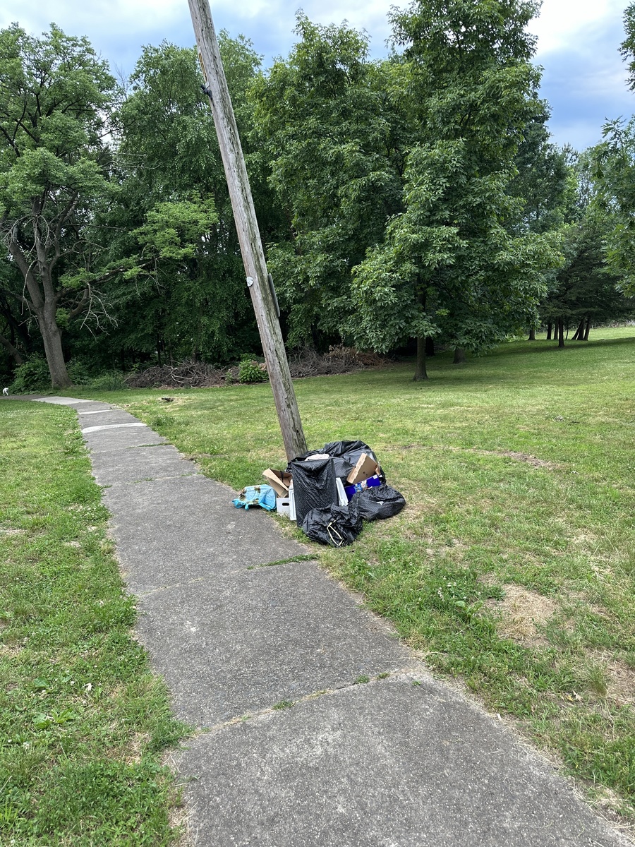 Photographic documentation of the work as submitted to the city's 311 record.