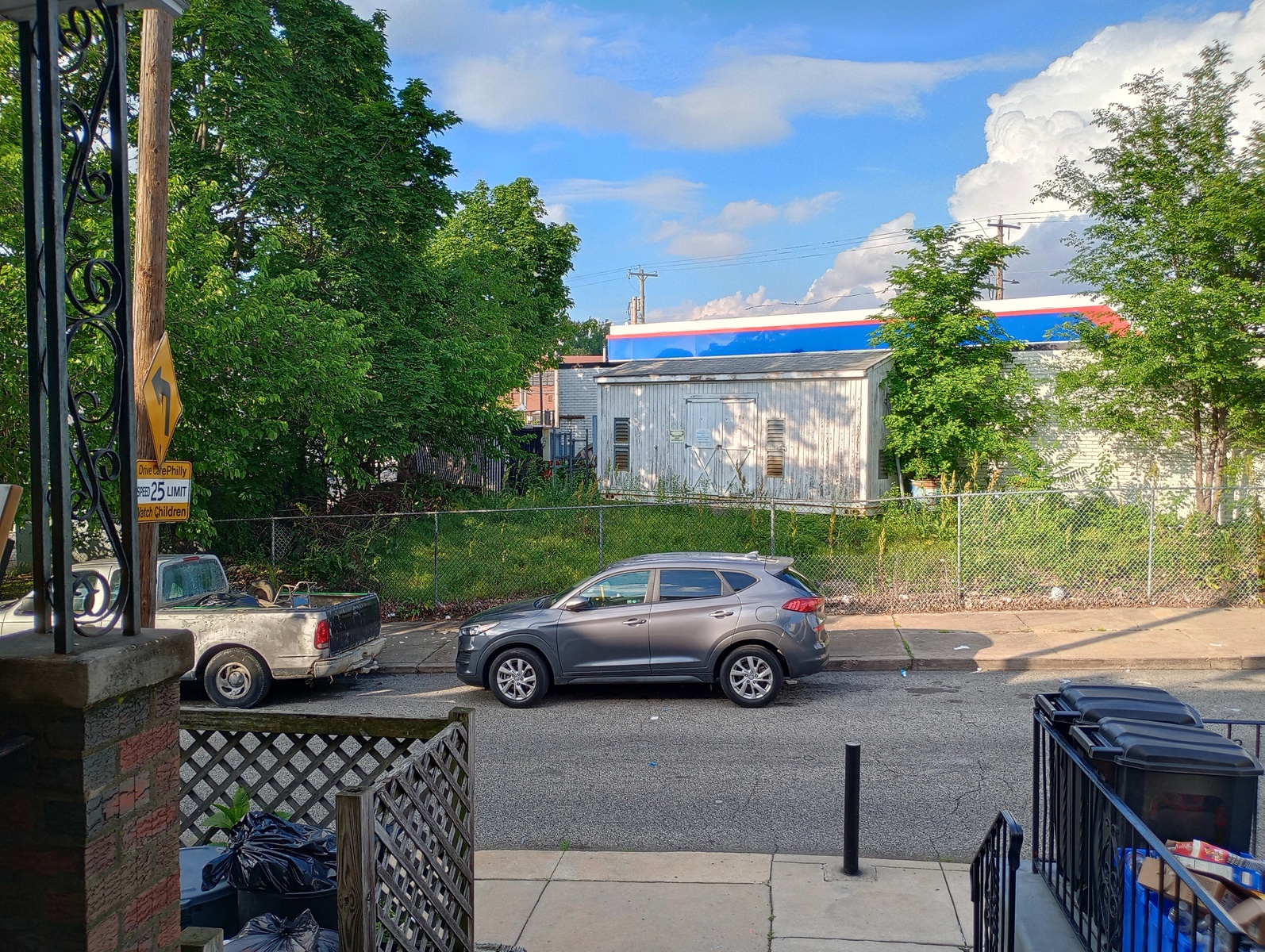 Photographic documentation of the work as submitted to the city's 311 record.