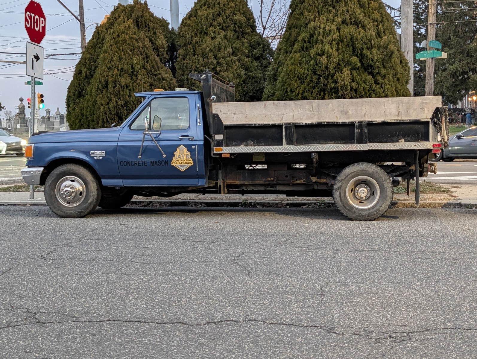 Photographic documentation of the work as submitted to the city's 311 record.