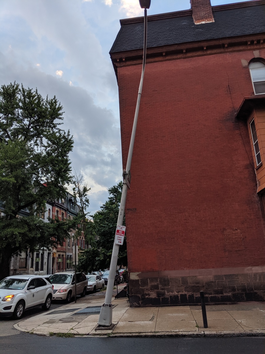Photographic documentation of the work as submitted to the city's 311 record.