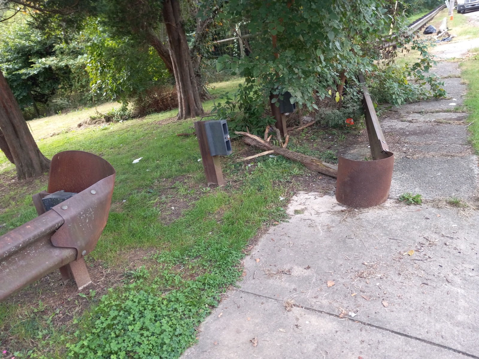 Photographic documentation of the work as submitted to the city's 311 record.