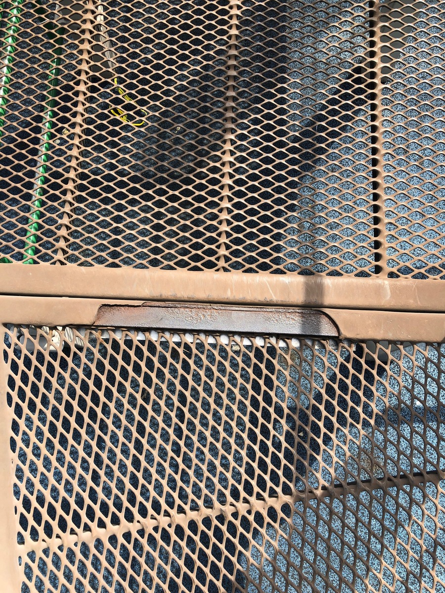 Photographic documentation of the work as submitted to the city's 311 record.