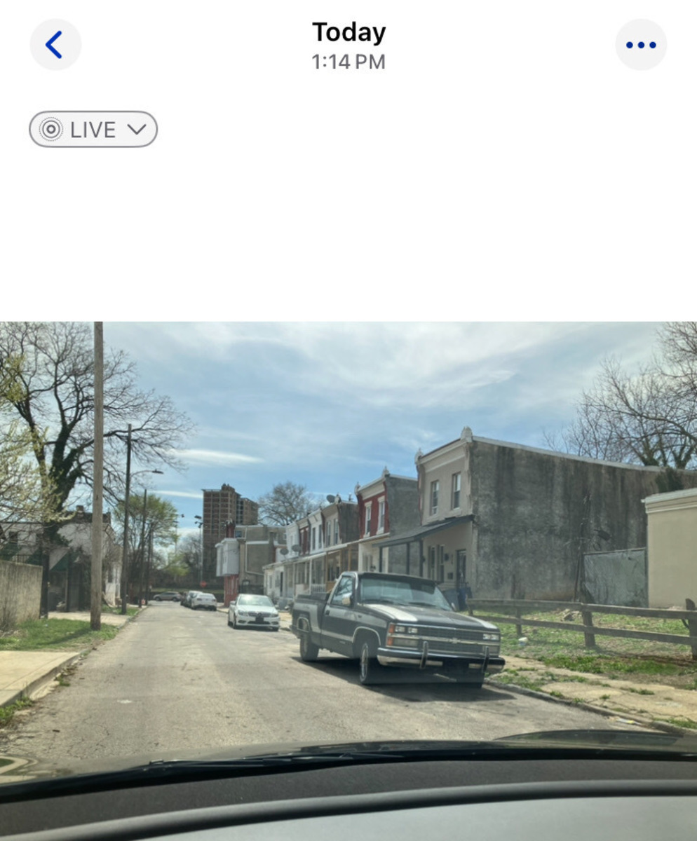 Photographic documentation of the work as submitted to the city's 311 record.