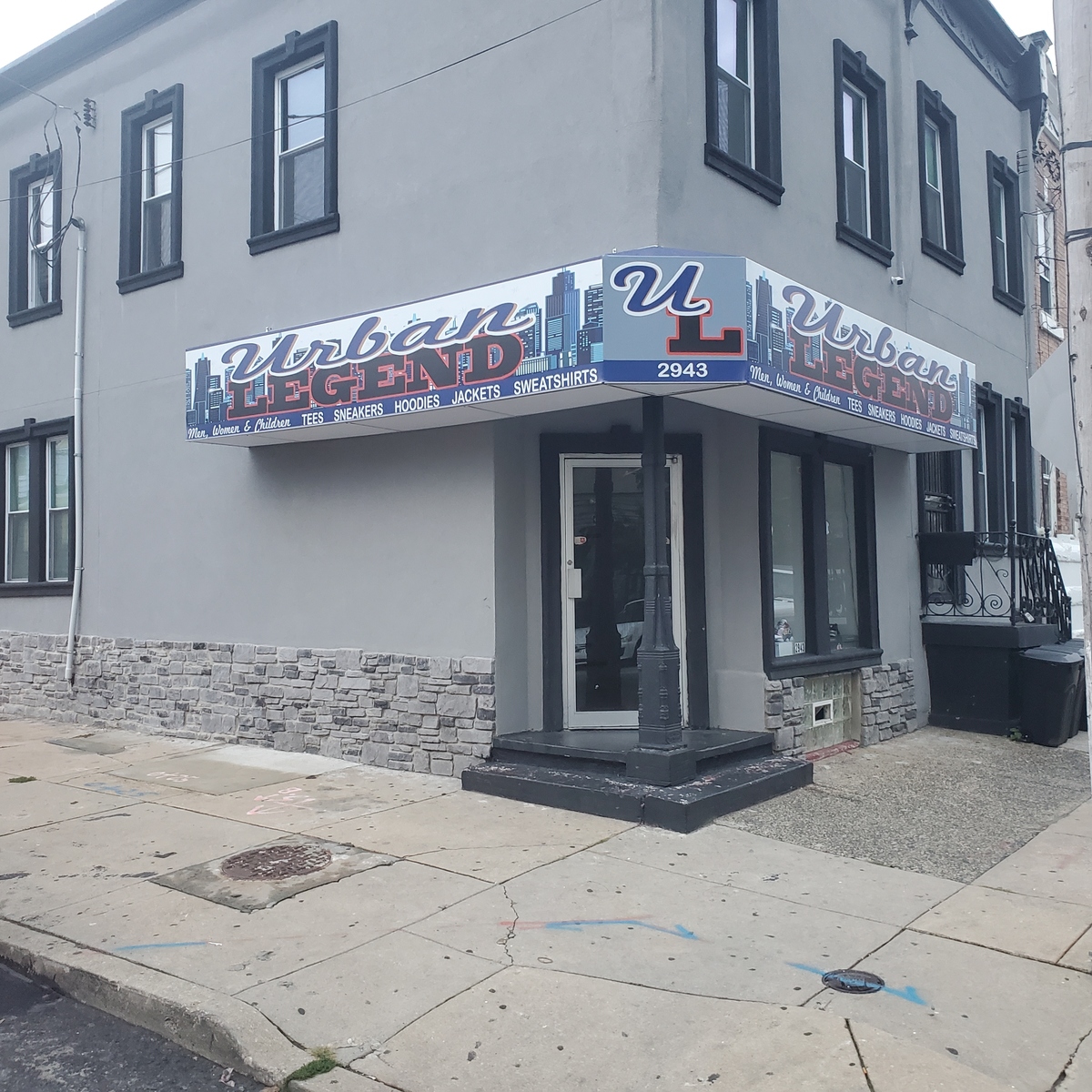 Photographic documentation of the work as submitted to the city's 311 record.