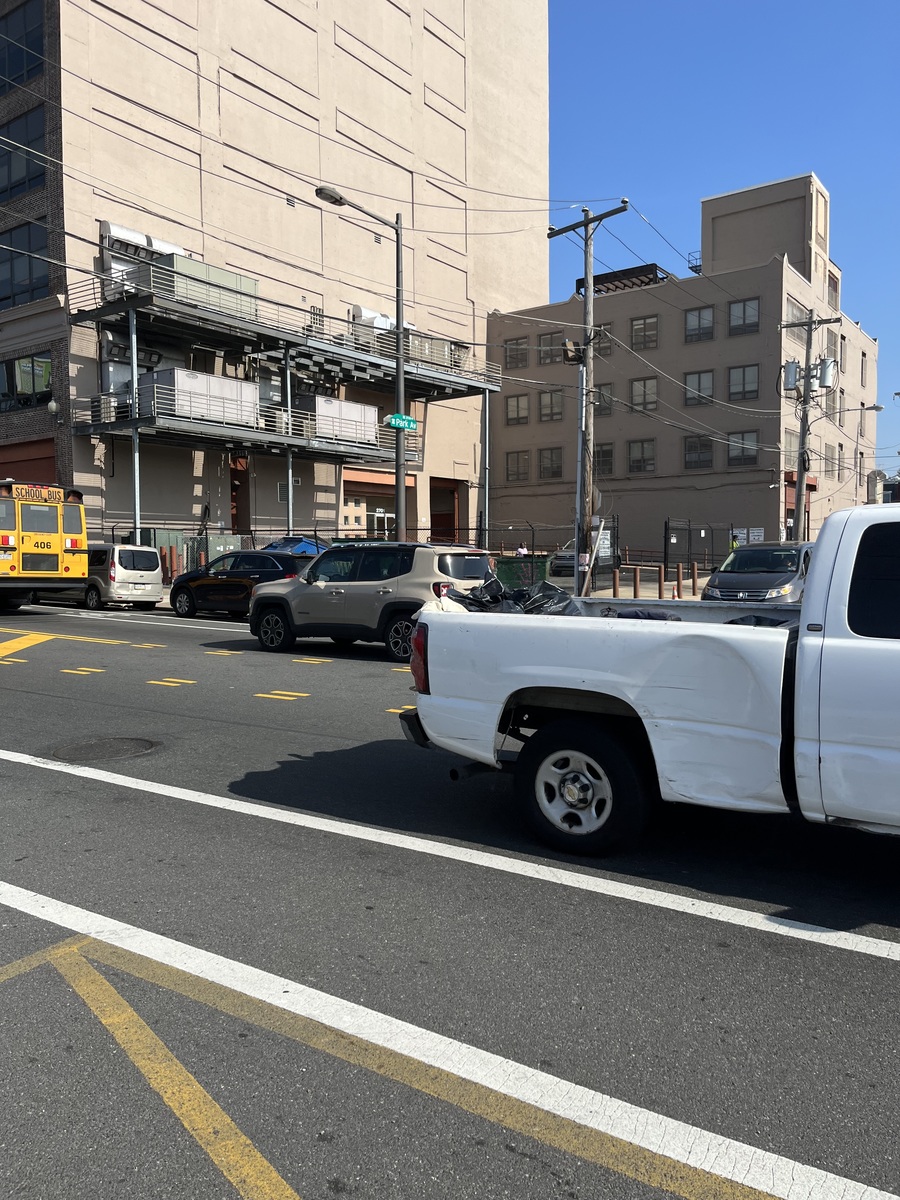 Photographic documentation of the work as submitted to the city's 311 record.