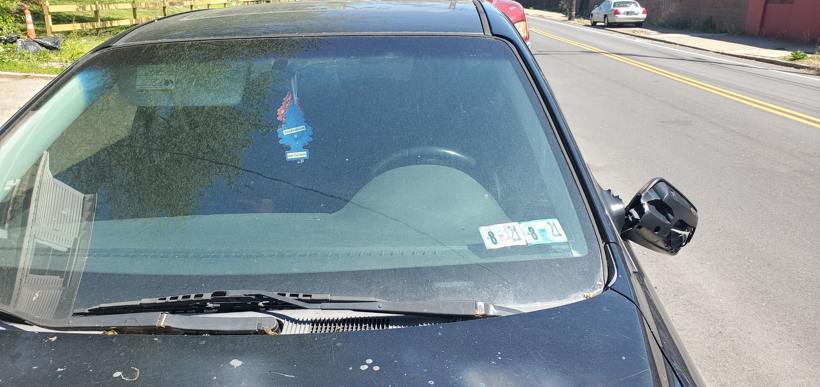 Photographic documentation of the work as submitted to the city's 311 record.
