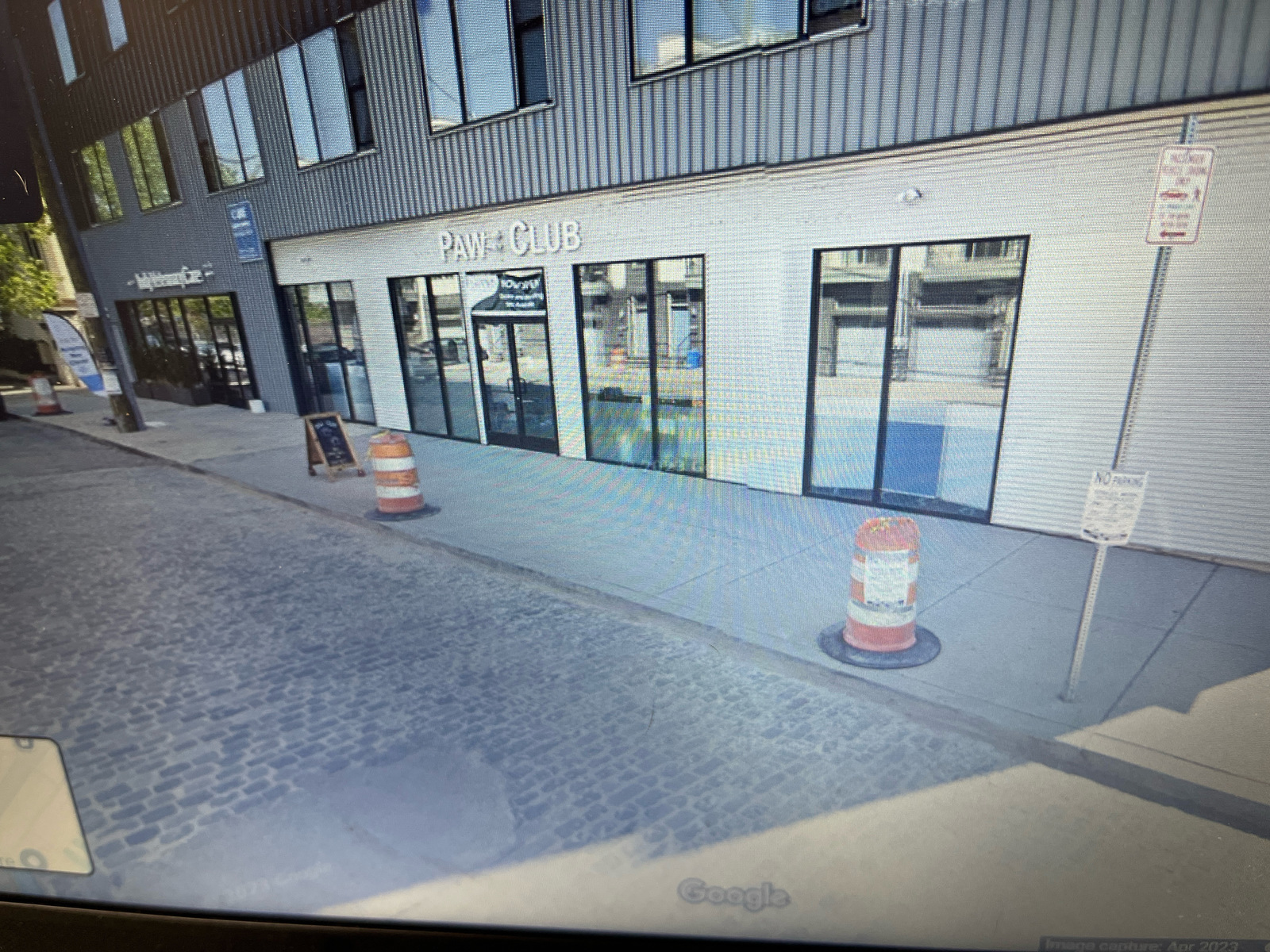 Photographic documentation of the work as submitted to the city's 311 record.