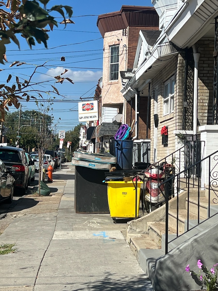 Photographic documentation of the work as submitted to the city's 311 record.