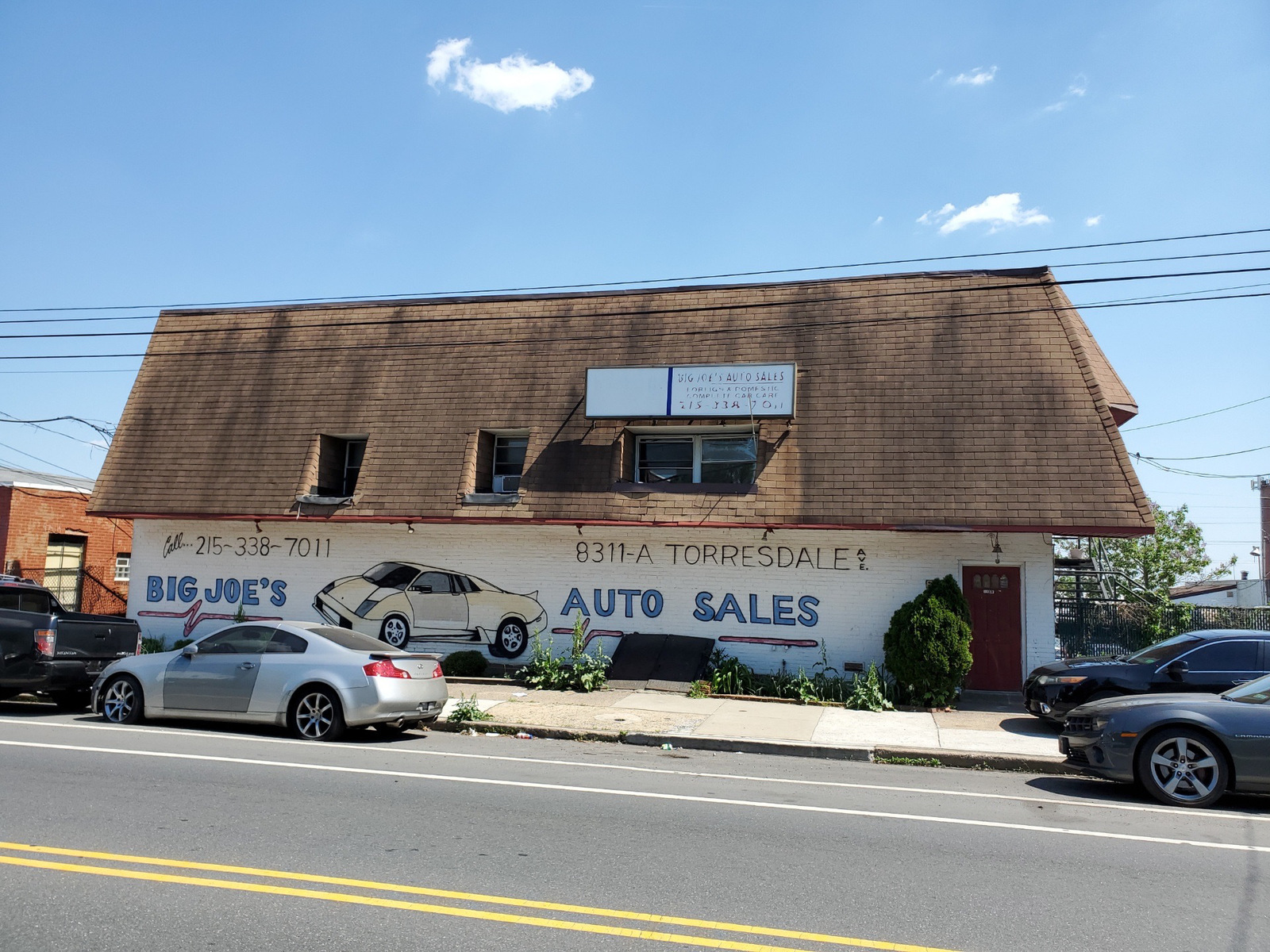 Photographic documentation of the work as submitted to the city's 311 record.