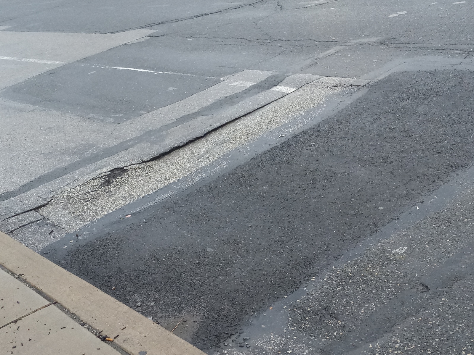 Photographic documentation of the work as submitted to the city's 311 record.