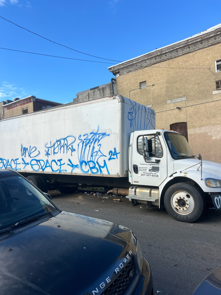 Photographic documentation of the work as submitted to the city's 311 record.