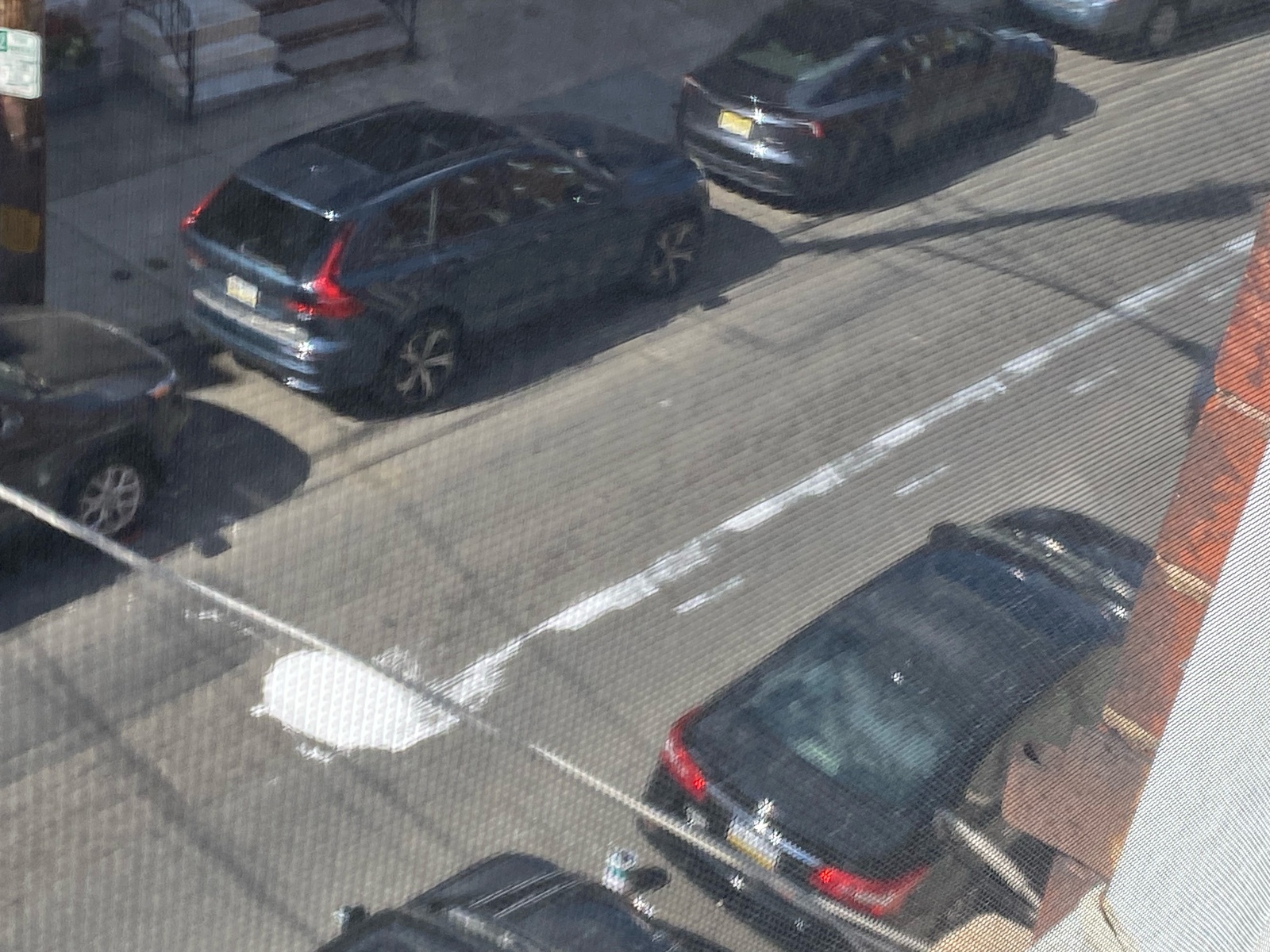 Photographic documentation of the work as submitted to the city's 311 record.