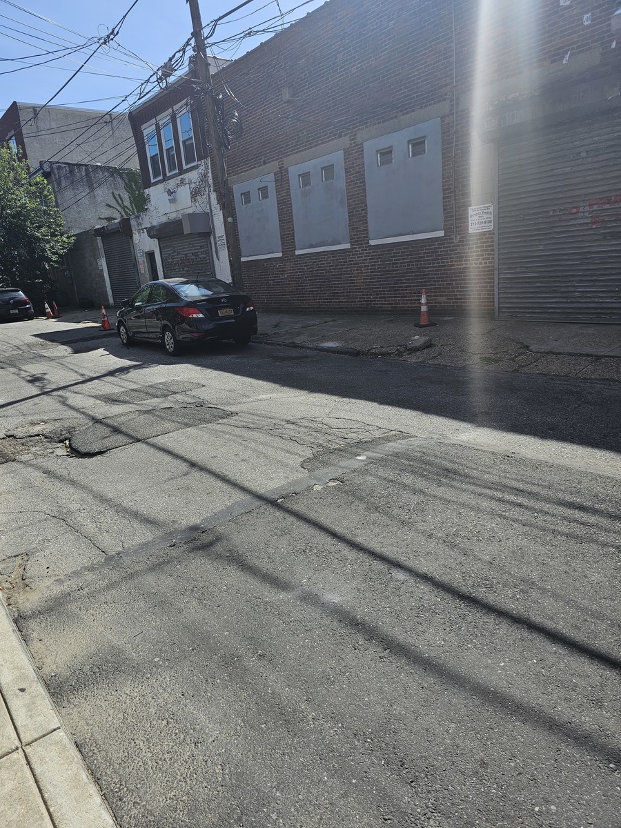 Photographic documentation of the work as submitted to the city's 311 record.