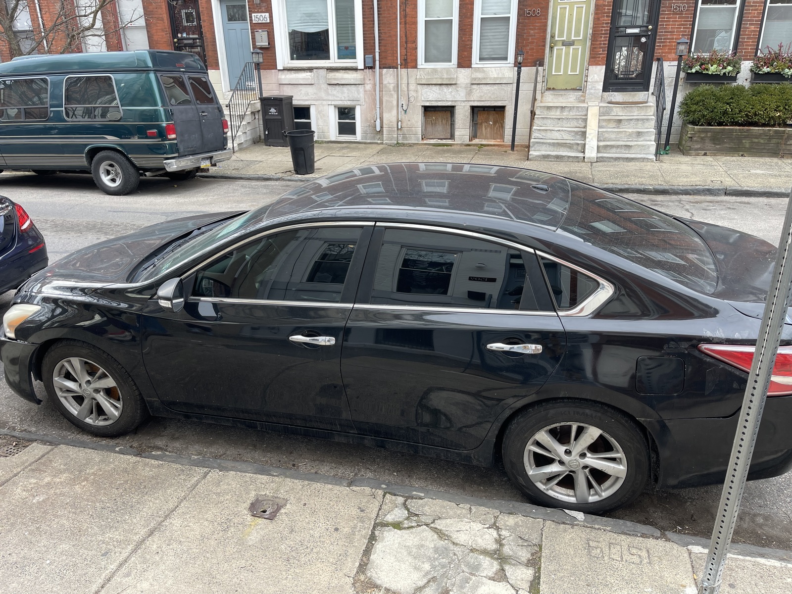 Photographic documentation of the work as submitted to the city's 311 record.