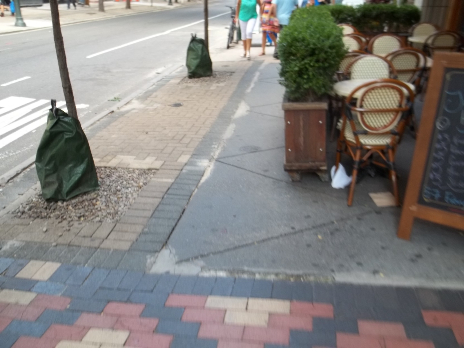 Photographic documentation of the work as submitted to the city's 311 record.