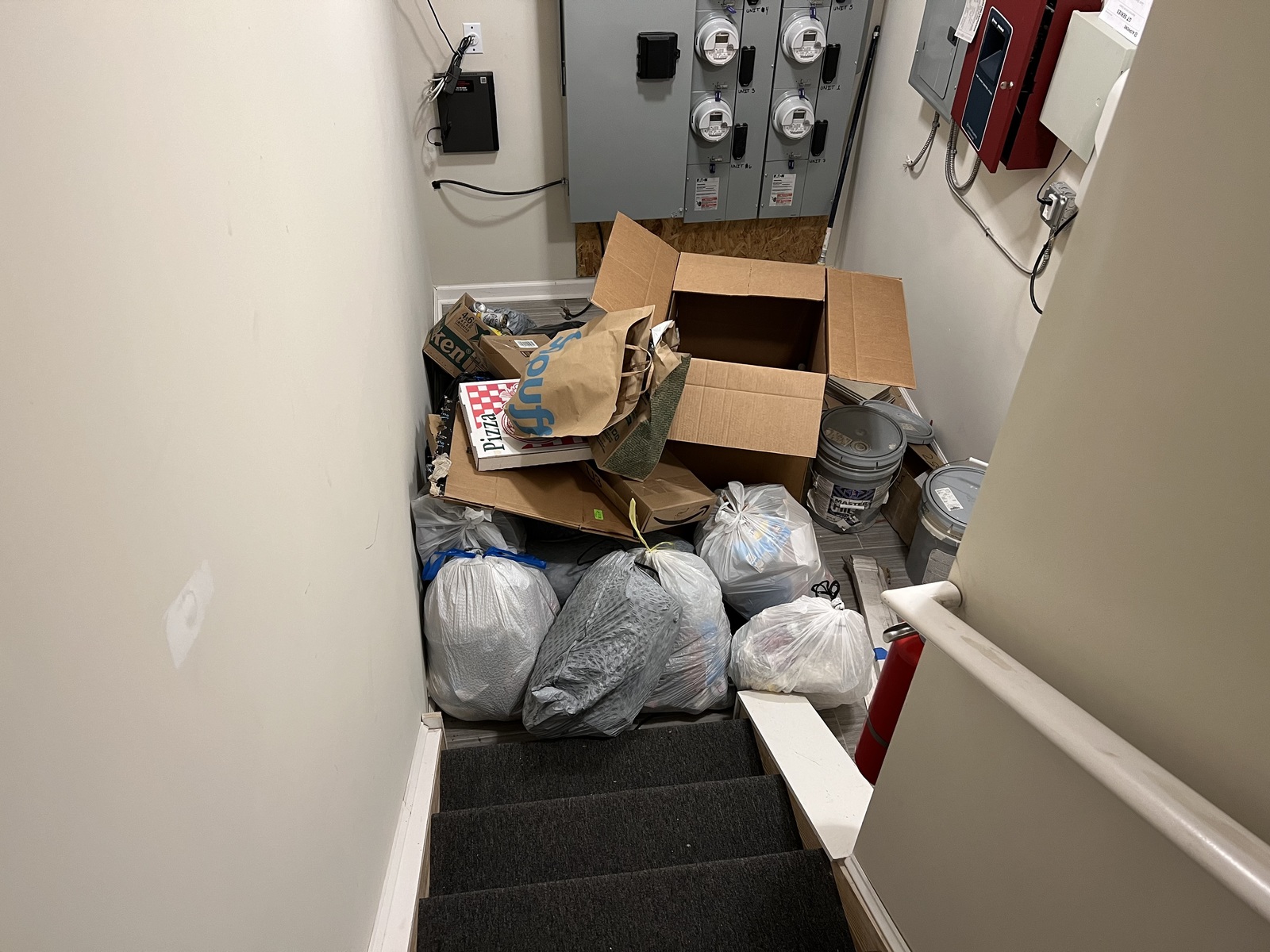 Photographic documentation of the work as submitted to the city's 311 record.