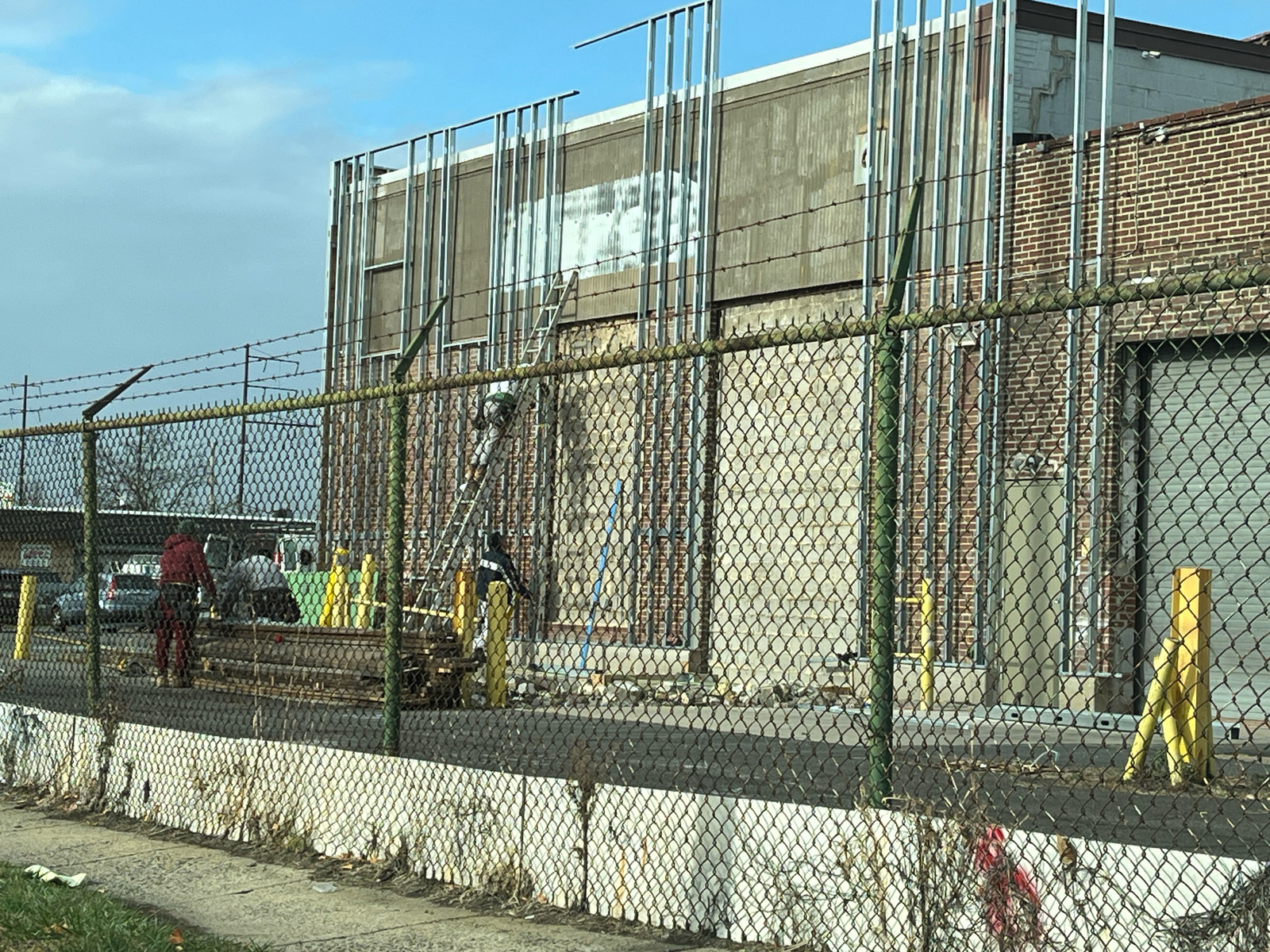 Photographic documentation of the work as submitted to the city's 311 record.