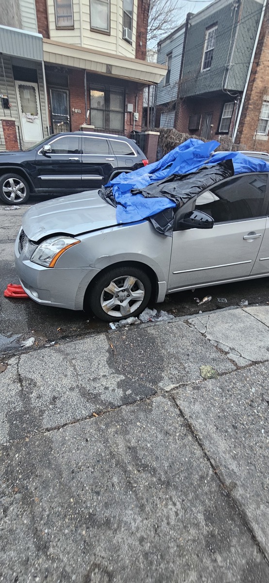 Photographic documentation of the work as submitted to the city's 311 record.