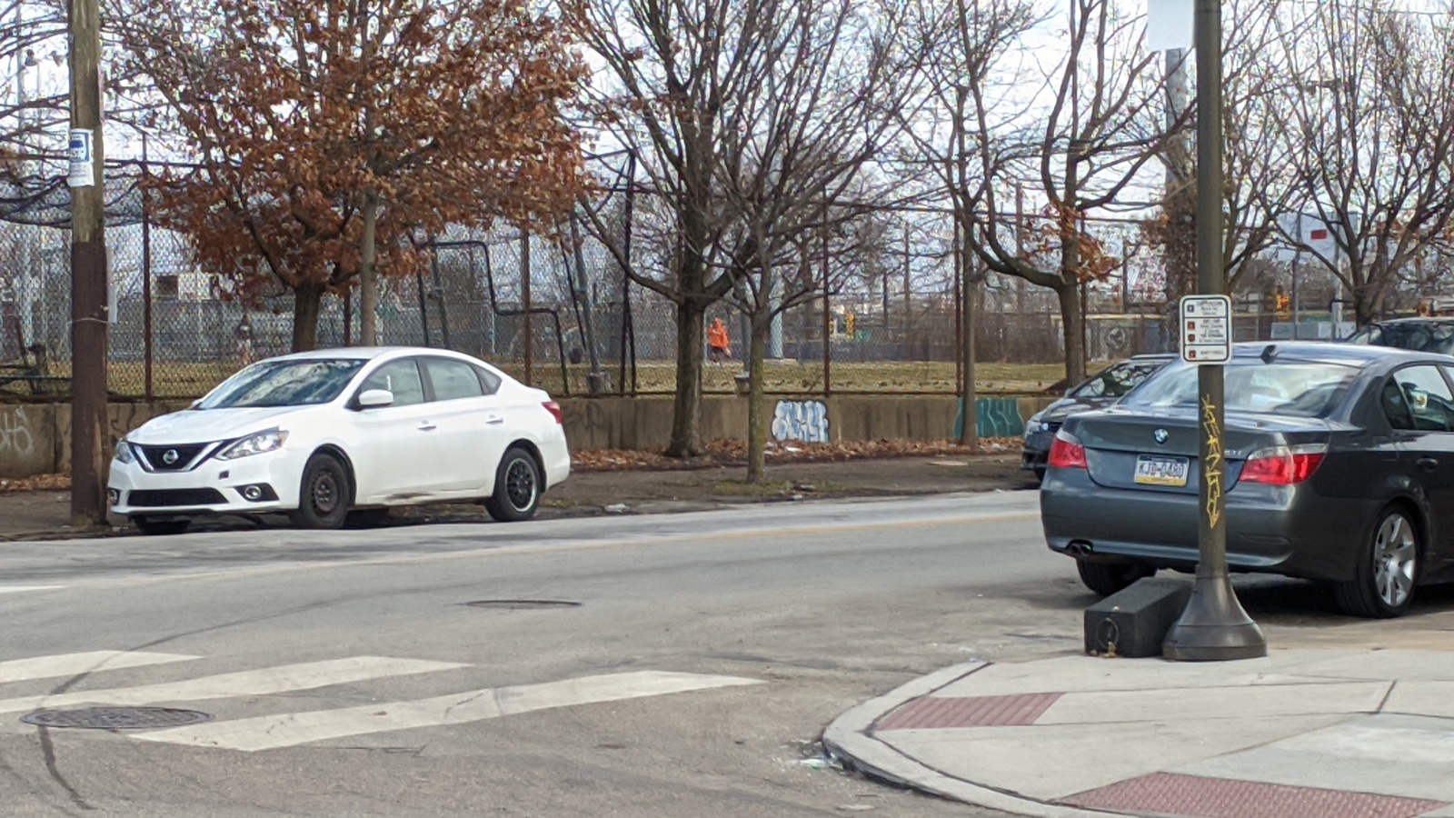Photographic documentation of the work as submitted to the city's 311 record.