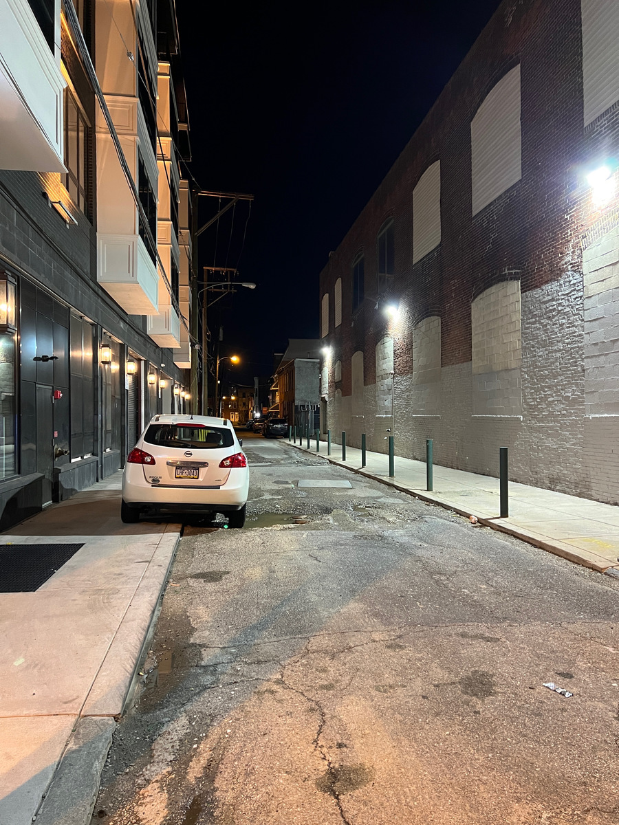 Photographic documentation of the work as submitted to the city's 311 record.