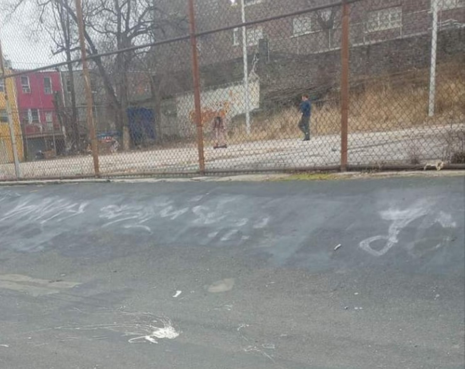 Photographic documentation of the work as submitted to the city's 311 record.