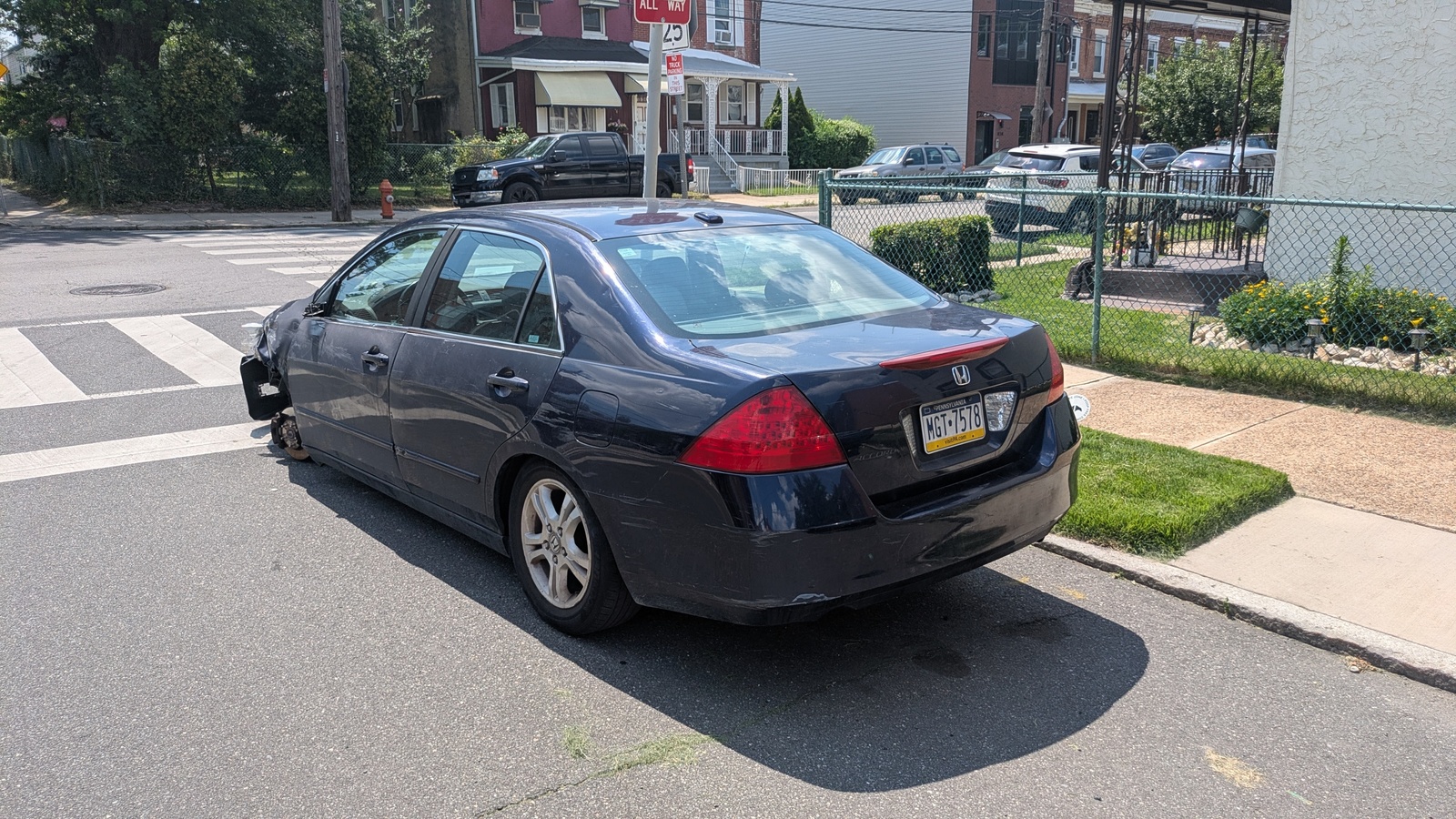 Photographic documentation of the work as submitted to the city's 311 record.