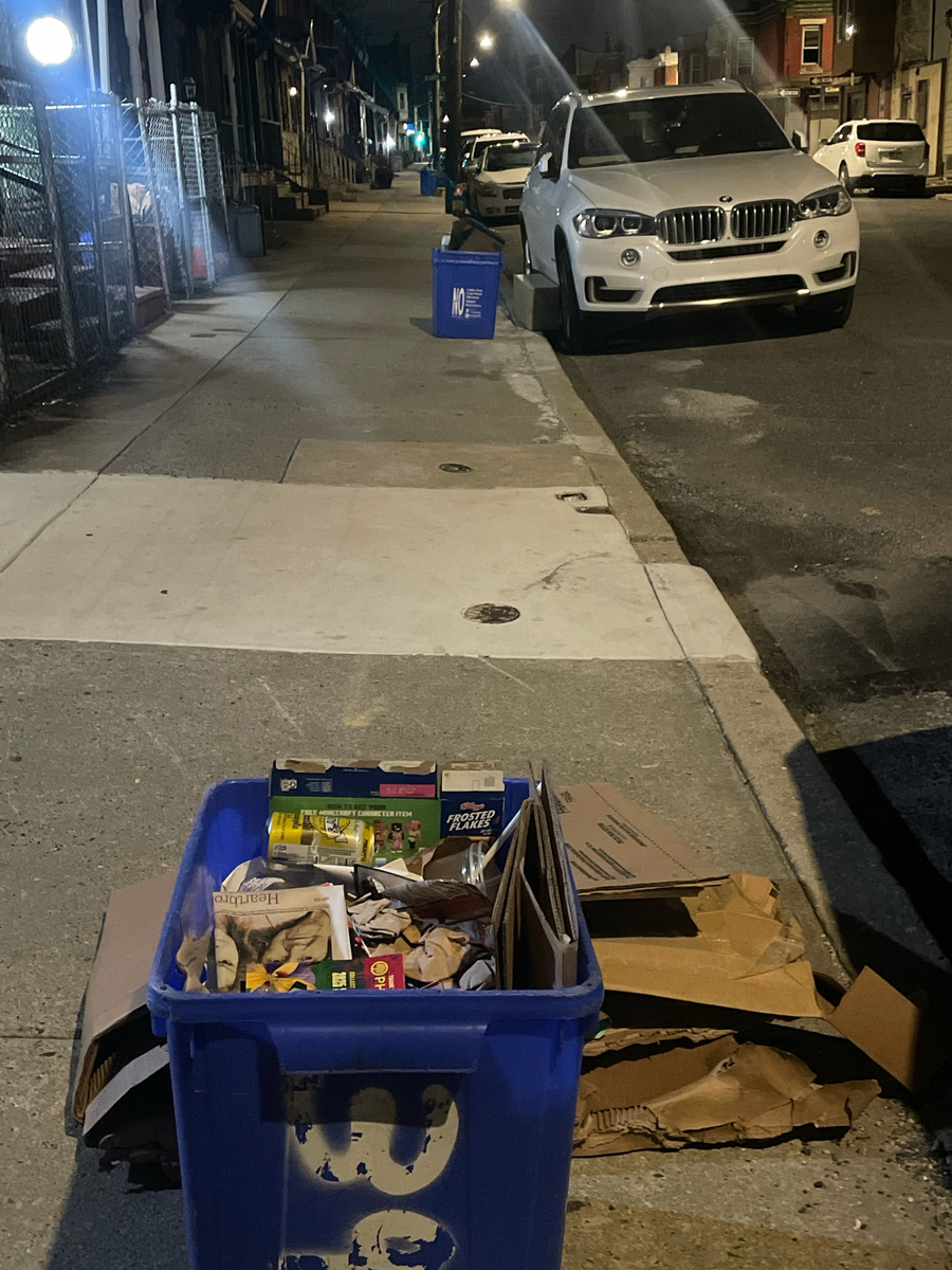 Photographic documentation of the work as submitted to the city's 311 record.