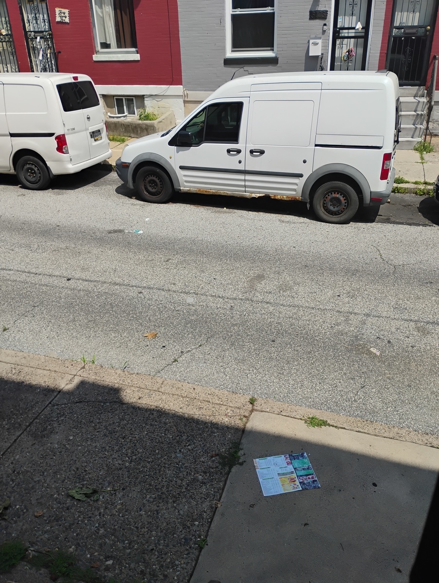 Photographic documentation of the work as submitted to the city's 311 record.