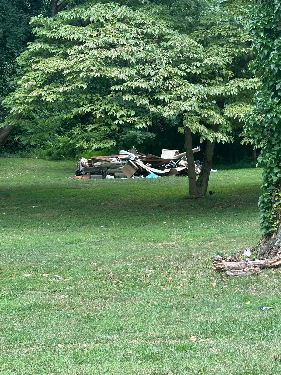 Photographic documentation of the work as submitted to the city's 311 record.