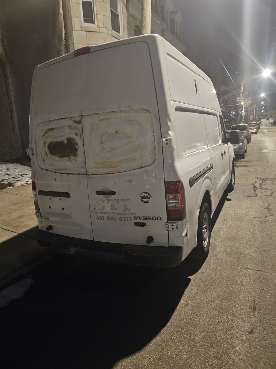 Photographic documentation of the work as submitted to the city's 311 record.