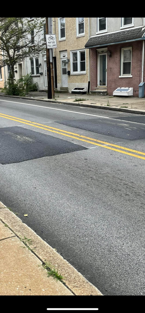 Photographic documentation of the work as submitted to the city's 311 record.