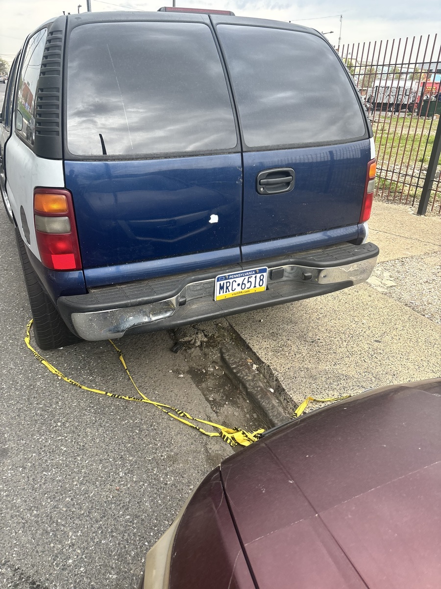 Photographic documentation of the work as submitted to the city's 311 record.