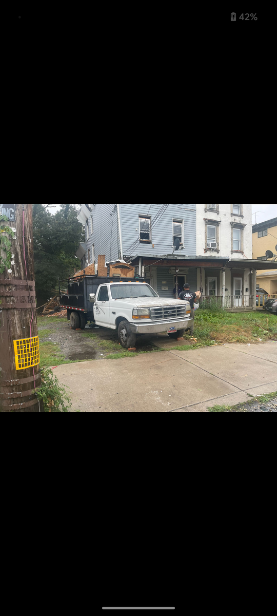 Photographic documentation of the work as submitted to the city's 311 record.