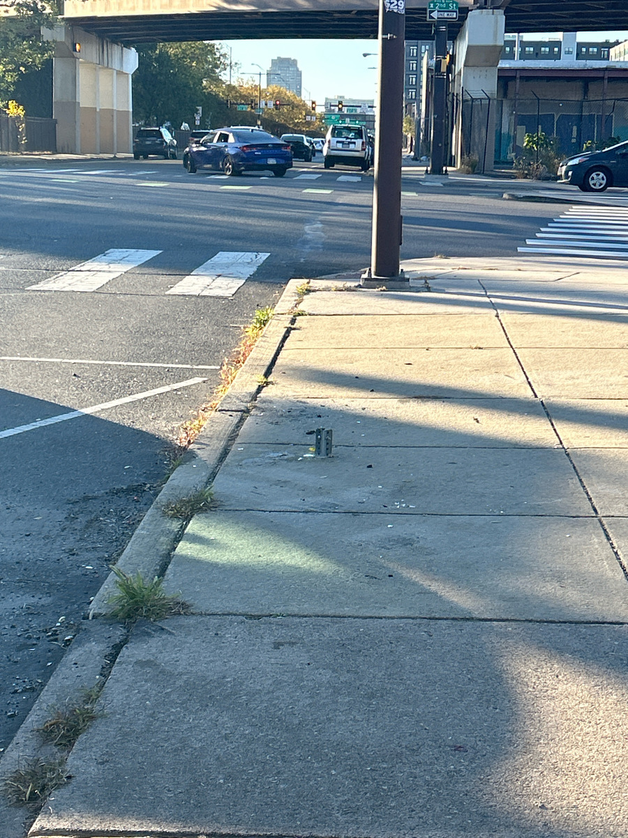 Photographic documentation of the work as submitted to the city's 311 record.