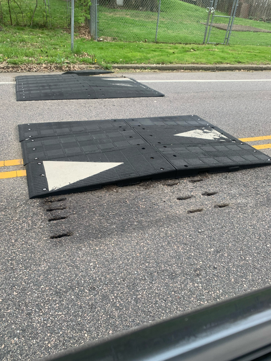 Photographic documentation of the work as submitted to the city's 311 record.