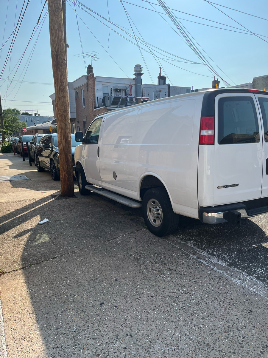 Photographic documentation of the work as submitted to the city's 311 record.