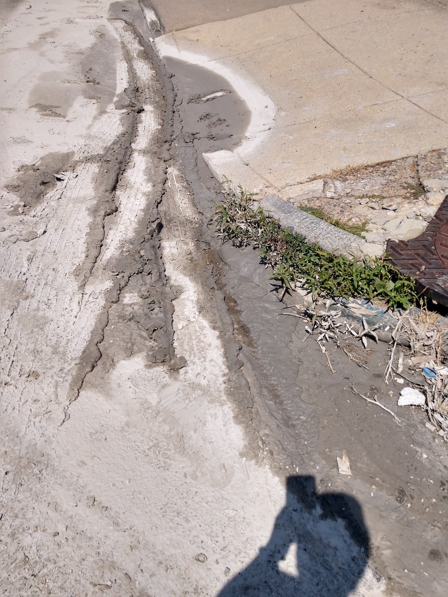 Photographic documentation of the work as submitted to the city's 311 record.