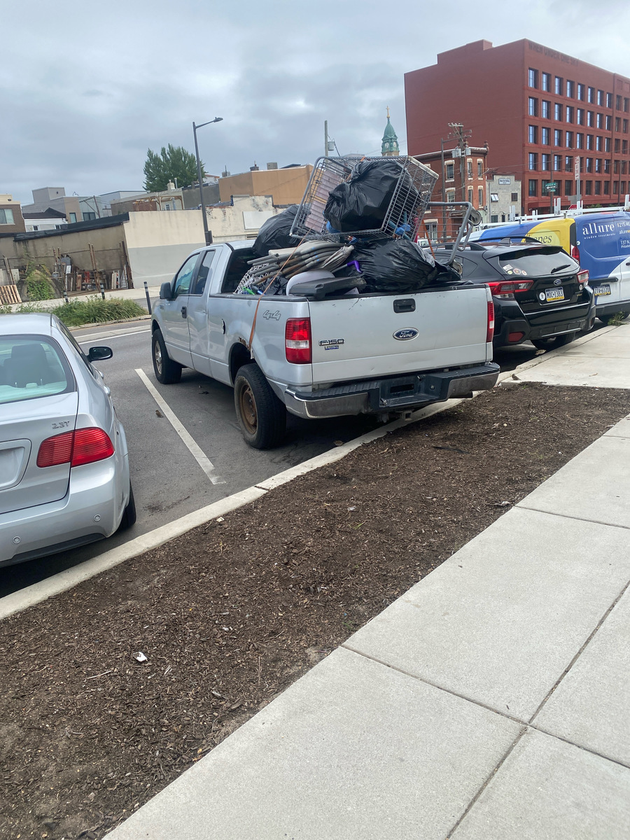 Photographic documentation of the work as submitted to the city's 311 record.