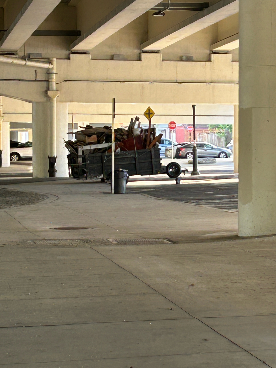 Photographic documentation of the work as submitted to the city's 311 record.