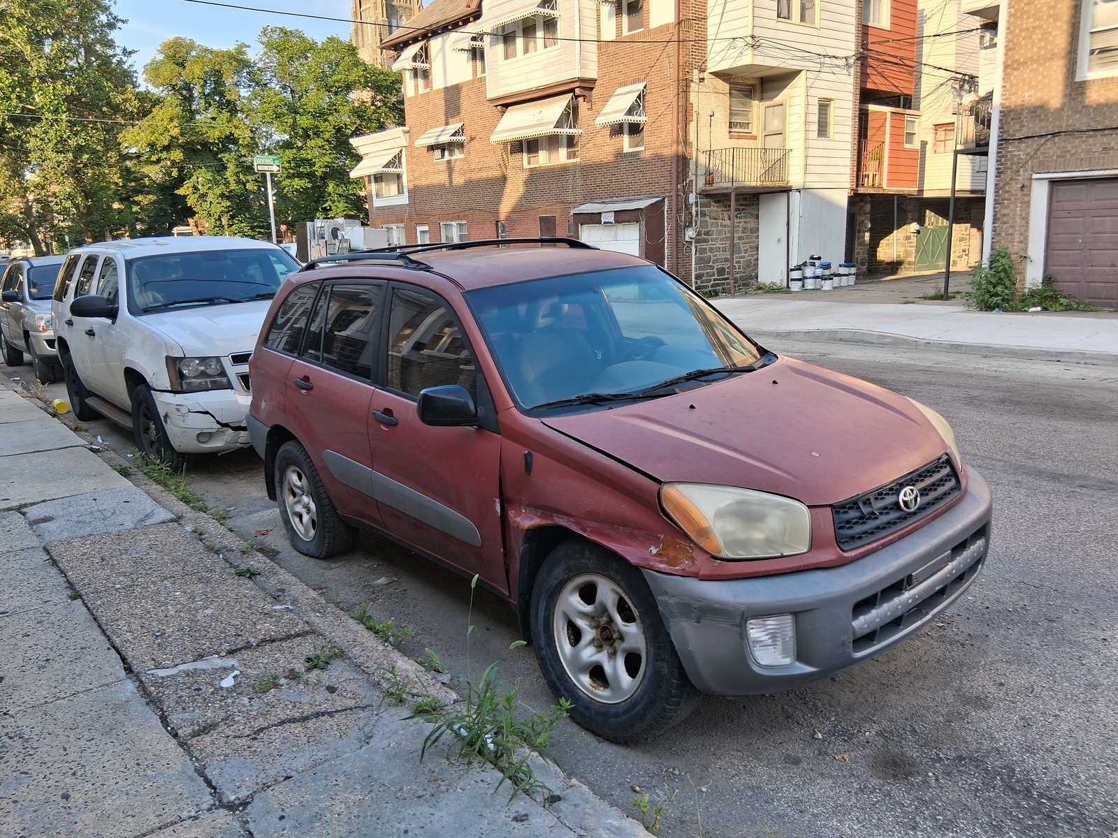 Photographic documentation of the work as submitted to the city's 311 record.