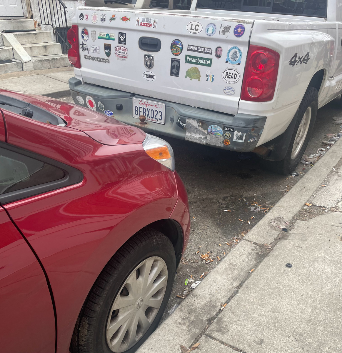 Photographic documentation of the work as submitted to the city's 311 record.