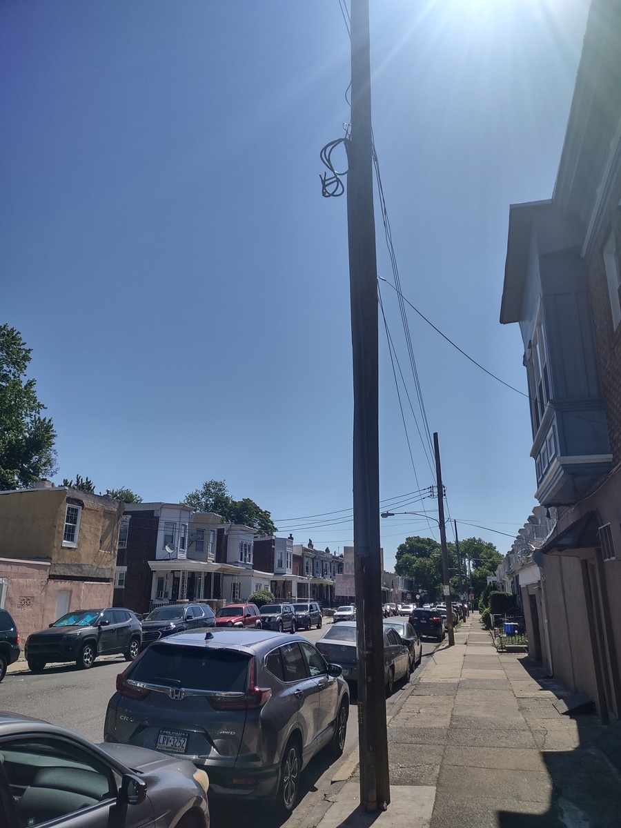Photographic documentation of the work as submitted to the city's 311 record.