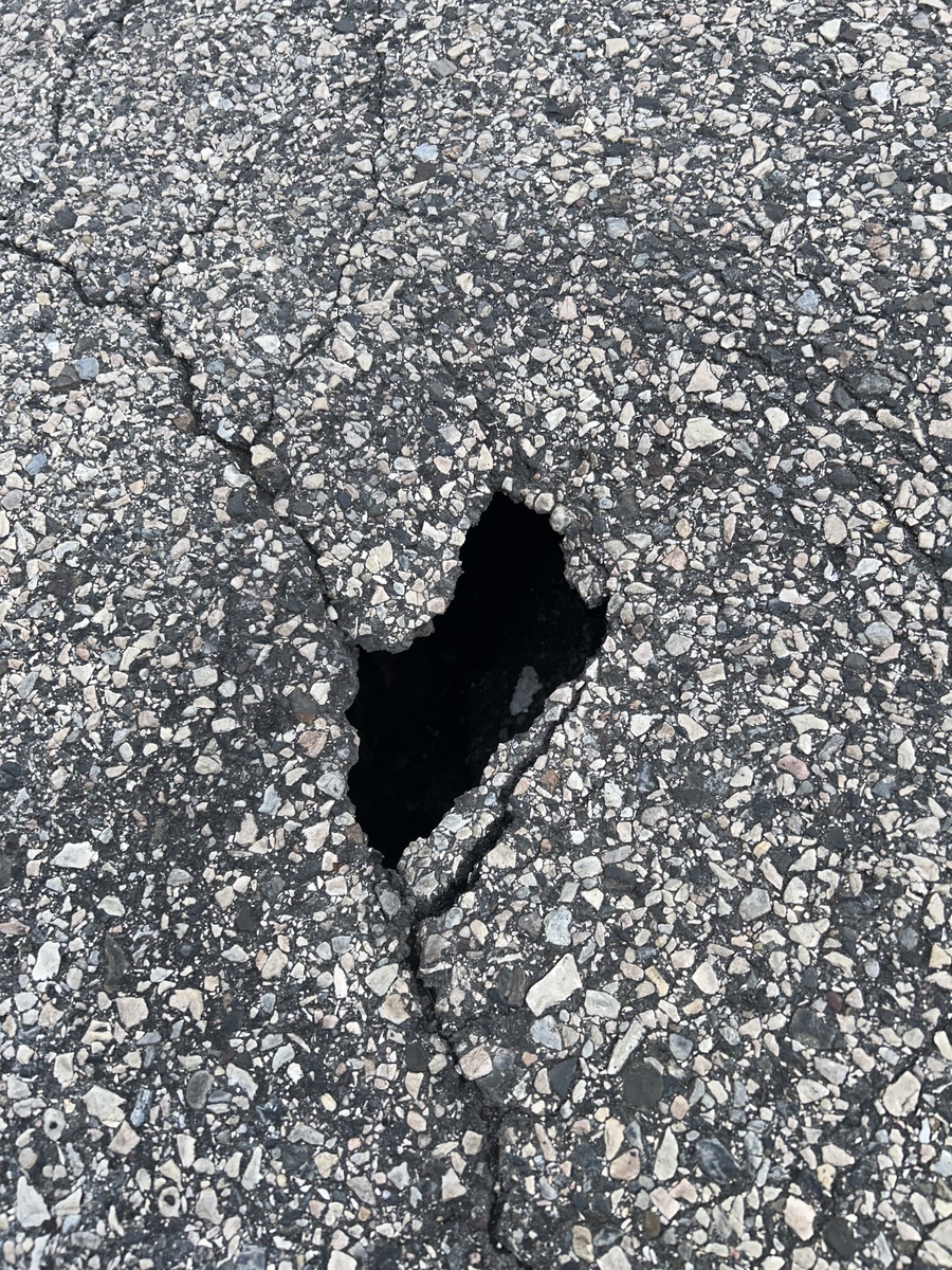 Photographic documentation of the work as submitted to the city's 311 record.