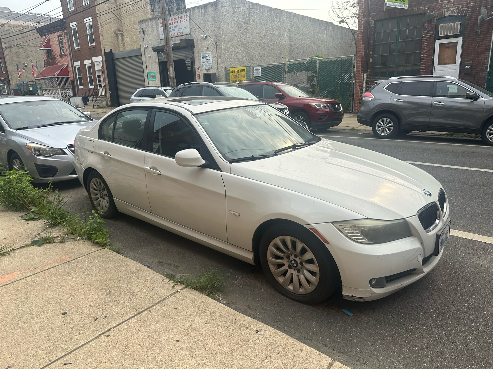 Photographic documentation of the work as submitted to the city's 311 record.