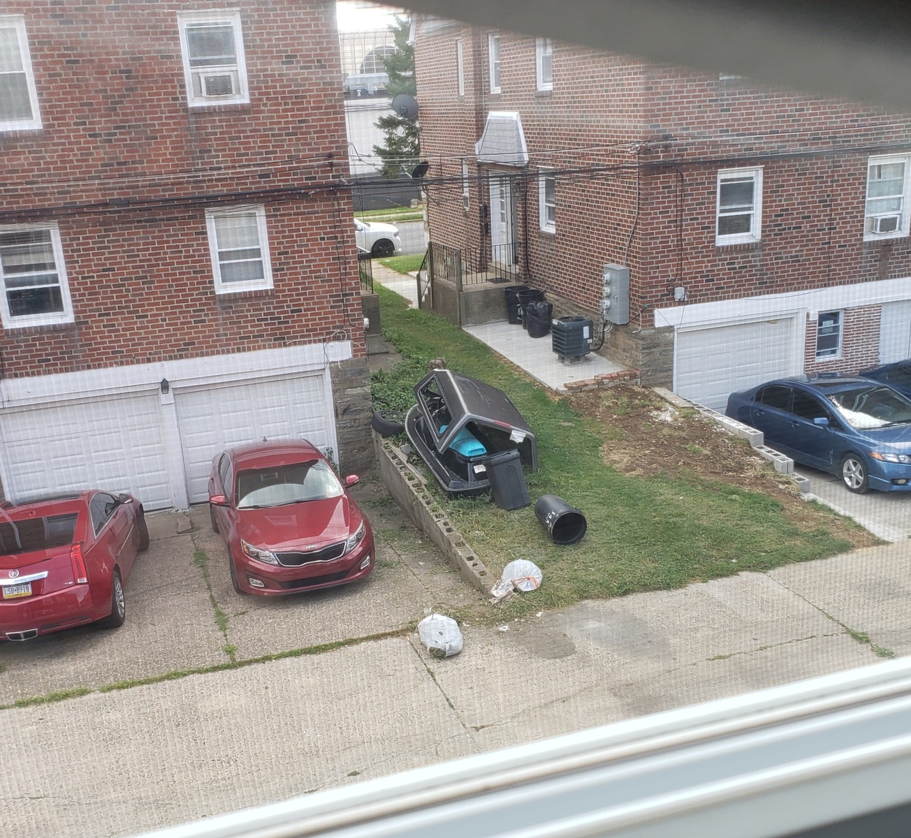 Photographic documentation of the work as submitted to the city's 311 record.