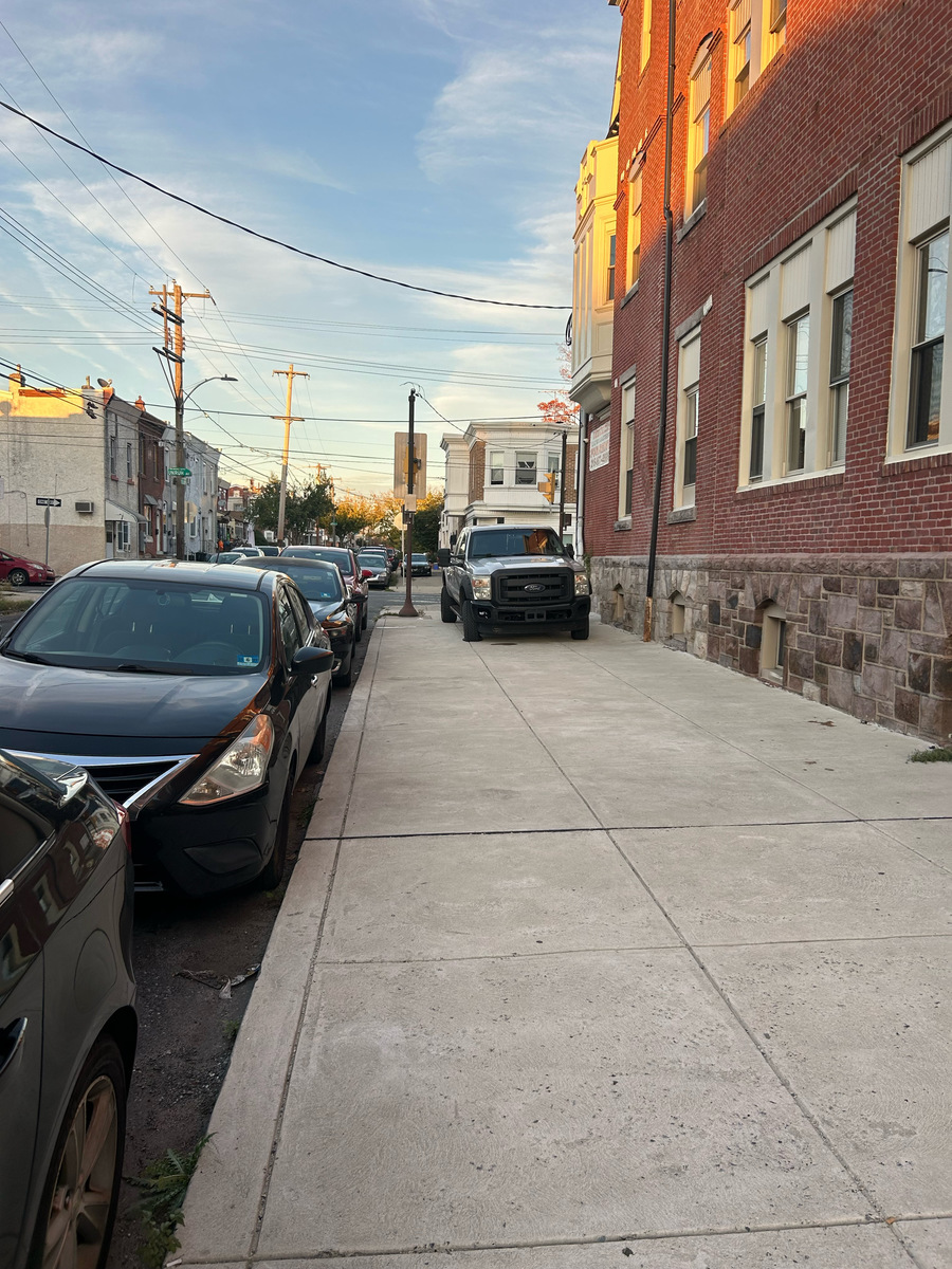 Photographic documentation of the work as submitted to the city's 311 record.