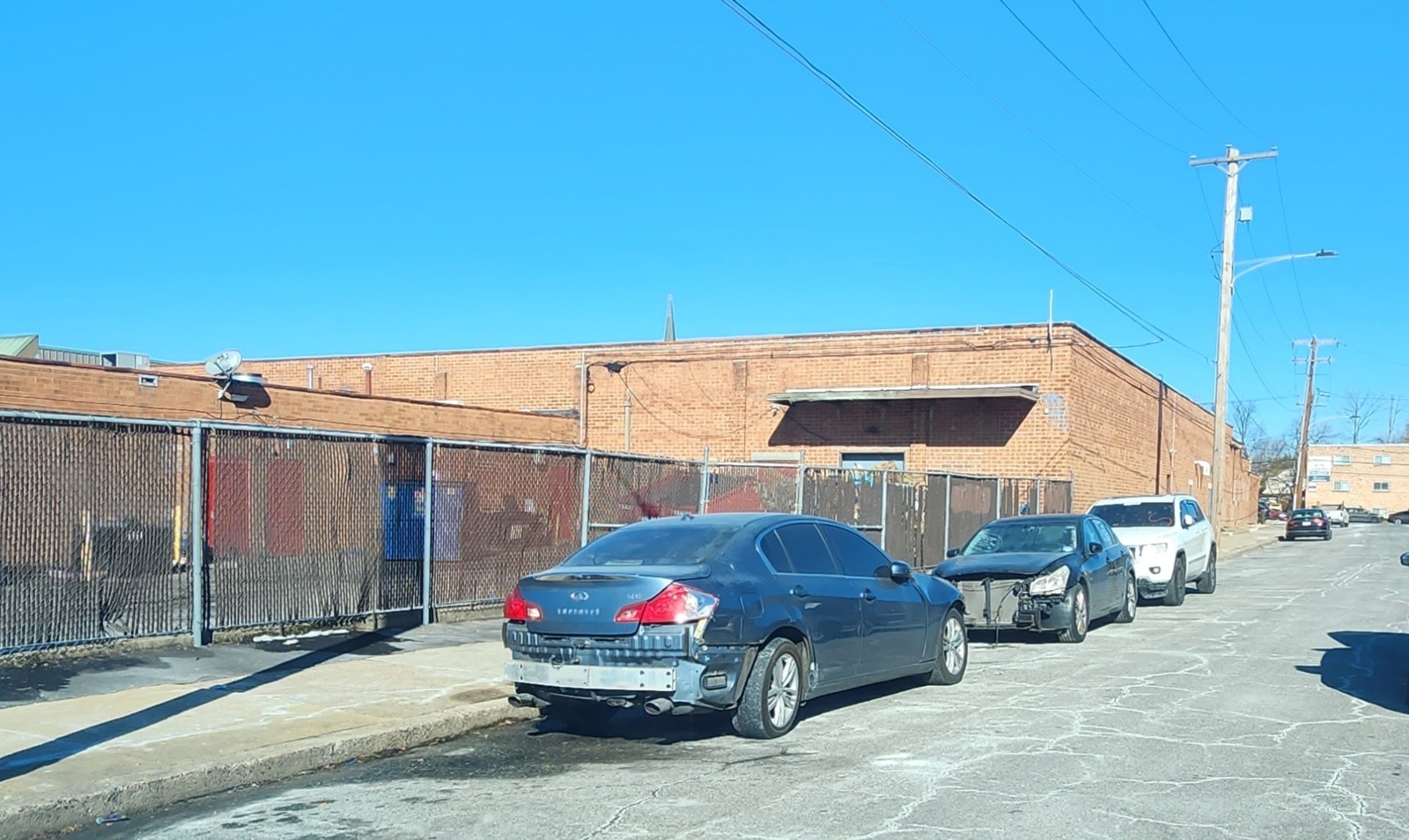 Photographic documentation of the work as submitted to the city's 311 record.
