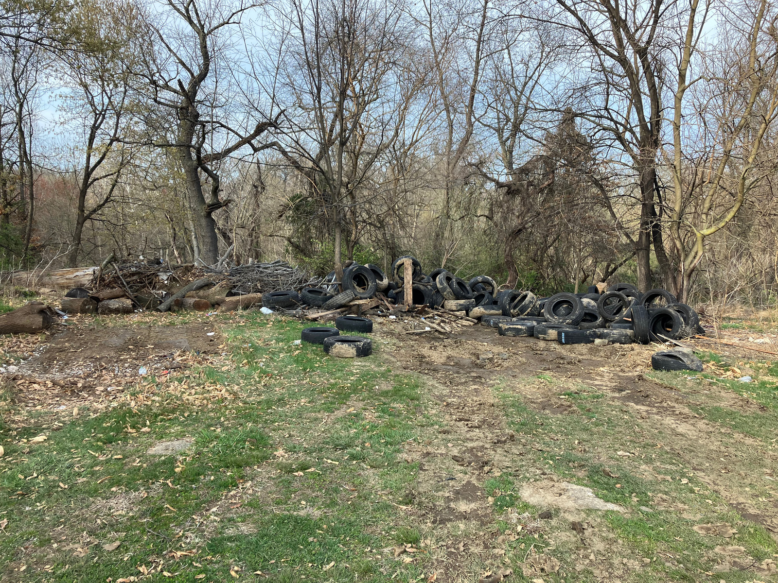 Photographic documentation of the work as submitted to the city's 311 record.